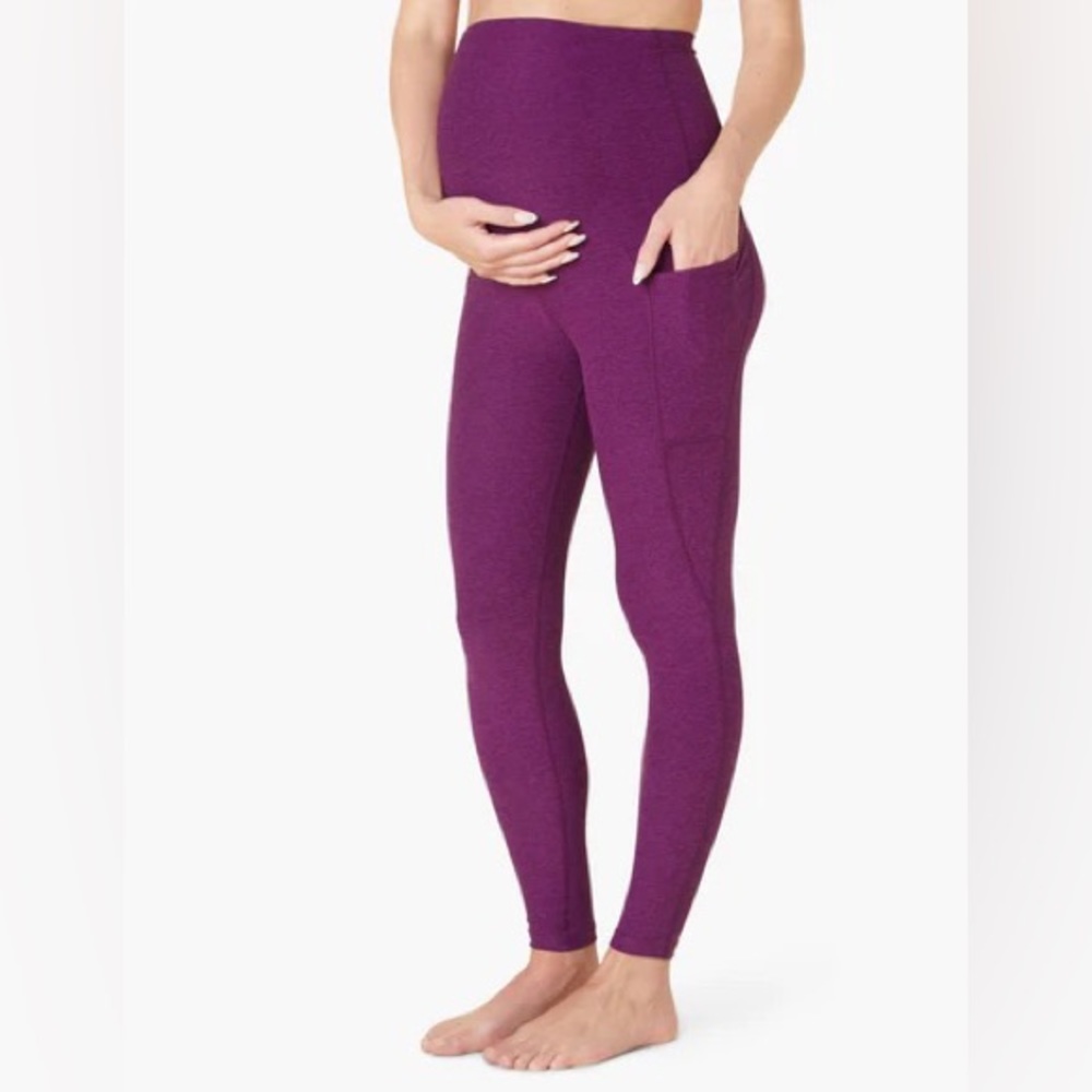 Beyond Yoga Spacedye Love the Bump Maternity Pocket Midi Legging (x-small)